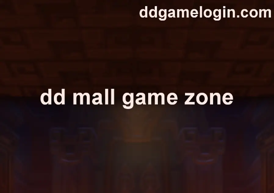 dd mall game zone official login page showing withdrawal issue guide India 2025
